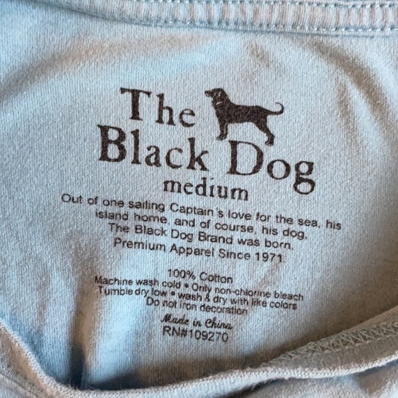 Black Dog Shirt - Picture 3 of 3